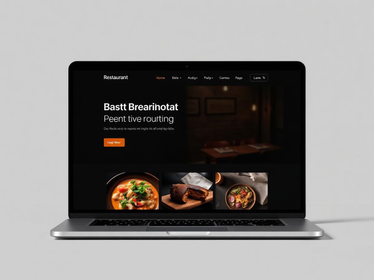Bistro Nouveau website preview